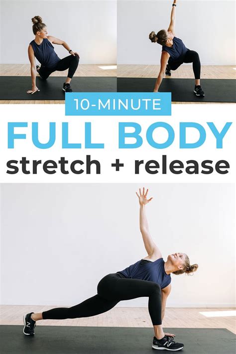 Minute Full Body Stretch Routine Video Nourish Move Love