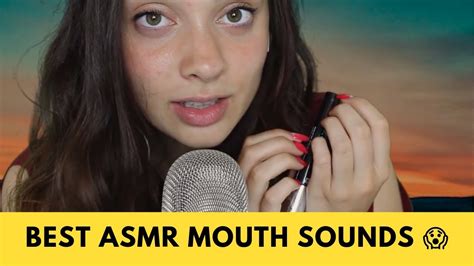 Asmr Best Mouth Sounds In 5 Minutes 😱 Youtube
