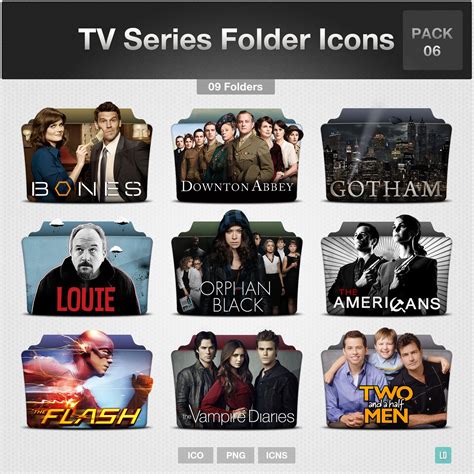 TV Series Folder Icons PACK 06 By Limav Deviantart Com On DeviantArt
