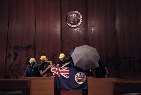 In Hong Kong Colonial Flag Still A Symbol Of Prized Values