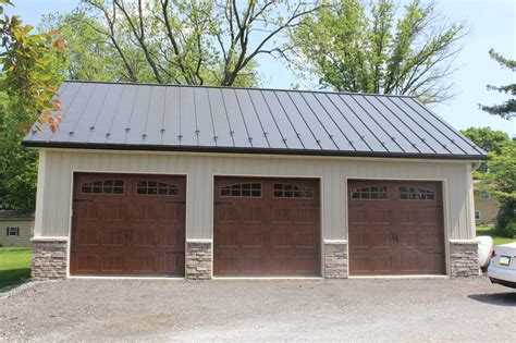 Image Result For Brick Ranch House With Detached Garage Garage Door