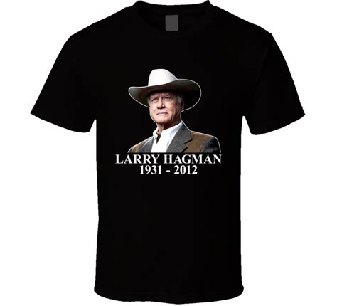 Larry Hagman Dallas Tv Show Jr Ewing T Shirt