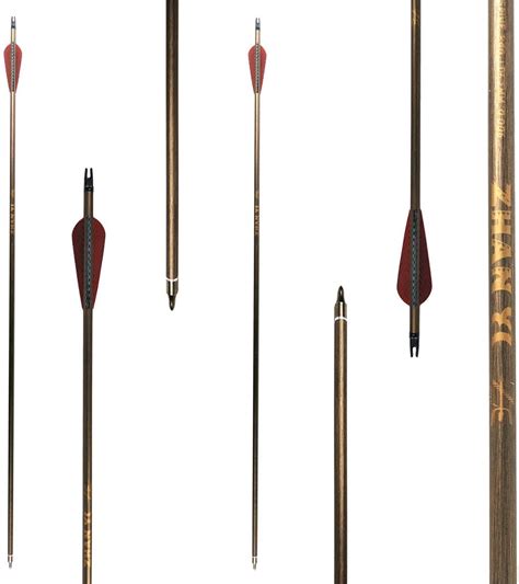 Letszhu Carbon Archery Arrows 400 Spine With Fletching