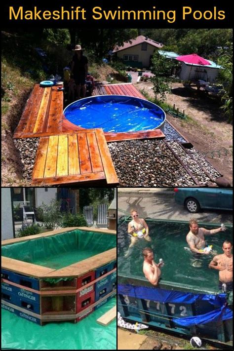 These Are Interesting Creative And Economical Way To Make Your Own Swimming Pool Easy Diy