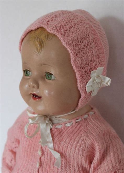 26 Vintage Antique 1930s Effanbee Composition Lovums Baby Doll In Old