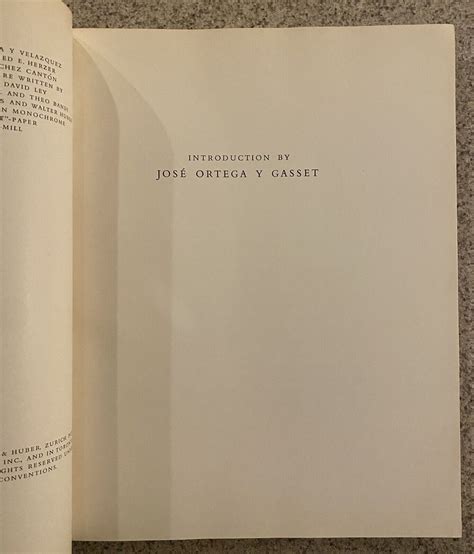 1953 Velazquez Book Introduction By Jose Ortega Y Gasset Beautiful Ebay