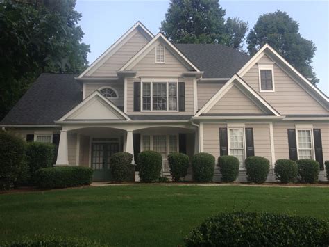 You can virtually paint your home, or experiment with one of our rooms. Sherwin Williams: Siding - Requisite Gray ---Trim ...