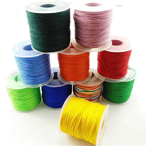 100 Metersroll 08mm Cotton Rope Craft Decorative Twisted Cord Rope