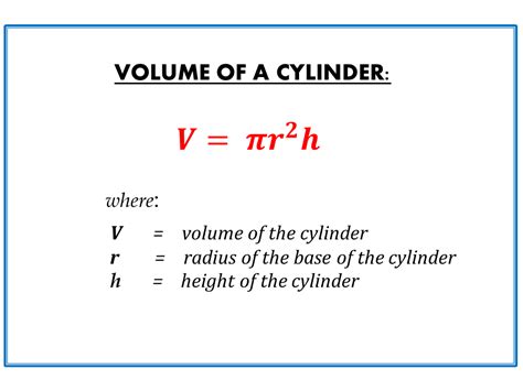 Volume Of A Cylinder Igcse At Mathematics Realm