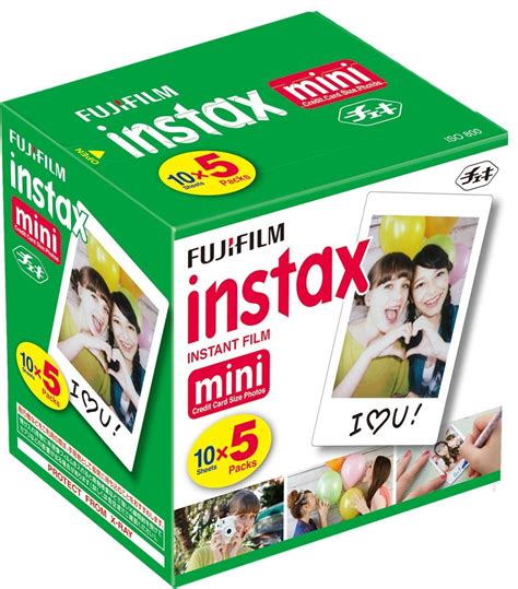 Fujifilm Instax Mini Instant Film 50 Sheets