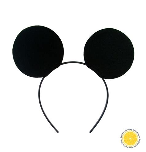 20 Mickey Mouse Ears Headband Craft Kit Do It Yourself Etsy