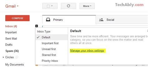 How To Remove Inbox Tabs From Gmail