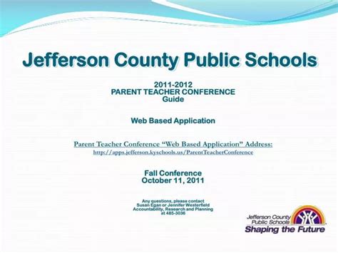 Ppt Jefferson County Public Schools Powerpoint Presentation Free
