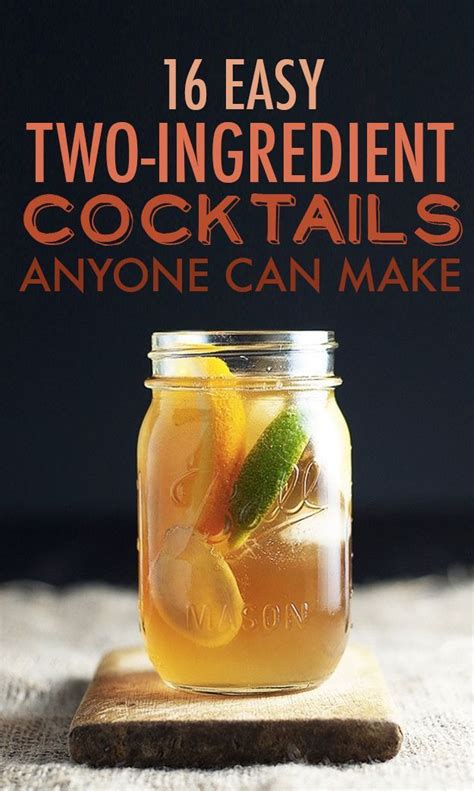 Rum runs the cocktail gamut. 16 Two-Ingredient Cocktails Anyone Can Make | Cocktails, Ginger beer, Yummy drinks