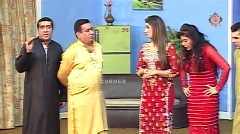 Zafriii Khan And Nasir Chinyoti With Khushboo Stage Drama Youtube