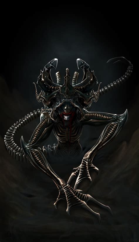 King Xenomorph King Xenomorph Giger Alien Alien Art