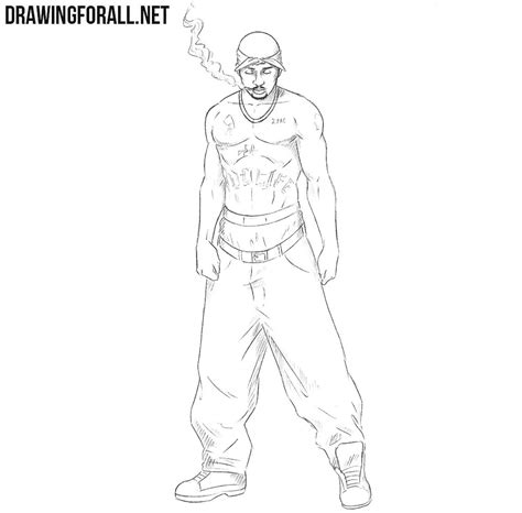 How To Draw 2pac