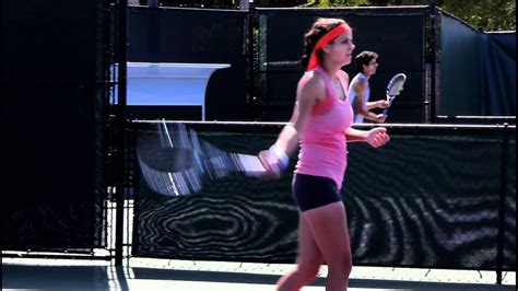 Julia Goerges Practicing In Miami 2012 Youtube