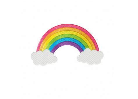 Rainbow Fun Machine Embroidery Design Blasto Stitch