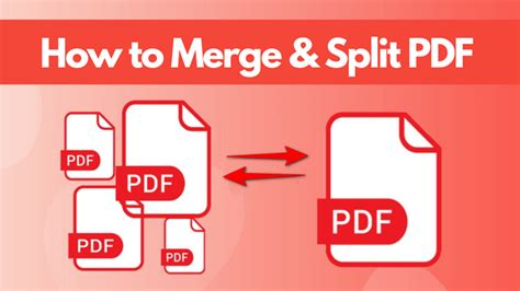 How To Merge And Split Pdf Files