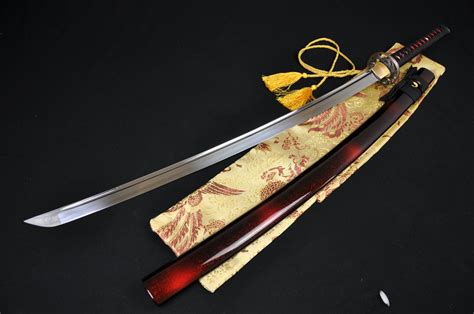 Samurai Katana Sword 1060 High Carbon Steel Full Tang Blade Sharp