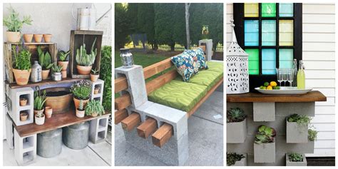 Today i'm sharing a really cool technique that you can use on any block or brick surface. Genius Ways People Are Using Cinder Blocks in Their ...