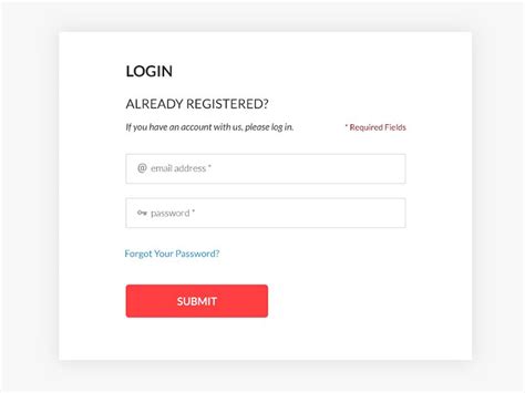 Login Box Login Box Creative Professional