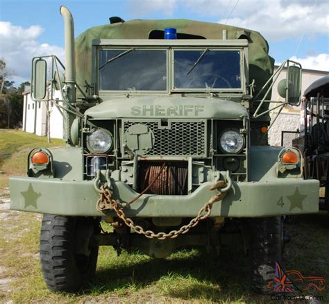 Good Running 1971 M35a2 25 Ton 6x6 Deuce And A Half Military Truck