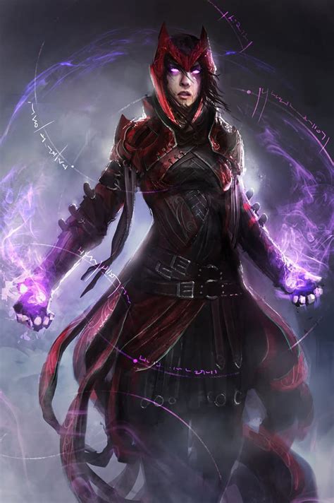 Thedurrrrian Scarlet Witch Fantasy Heroes Avengers Fan Art Avenger