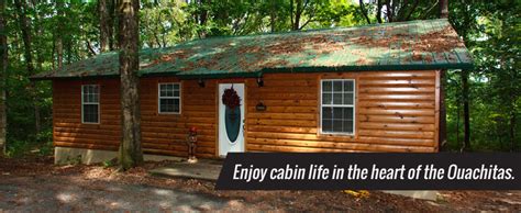 Home Meadow Pines Cabins Cabins Near Mena Ar