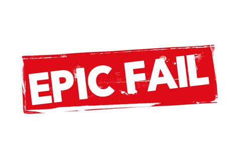 Grunge Epic Fail Label Png And Psd Psdstamps