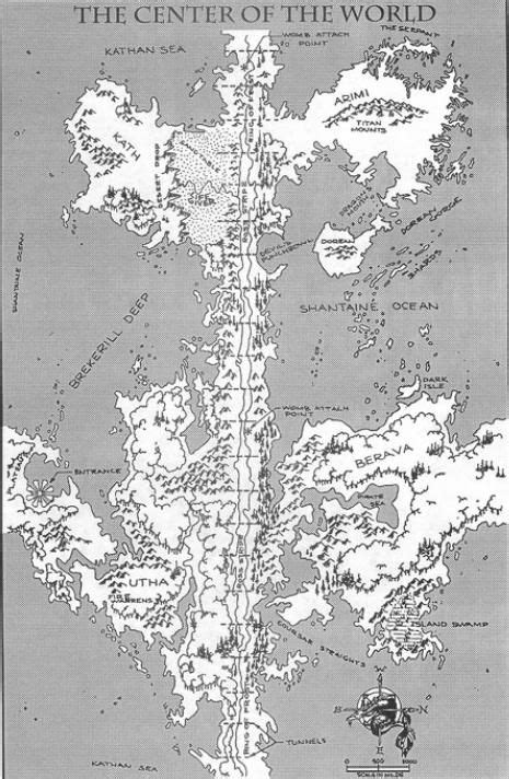 Synnibarr Hollow World Map Cartografía Mapa De Fantasía Mapas