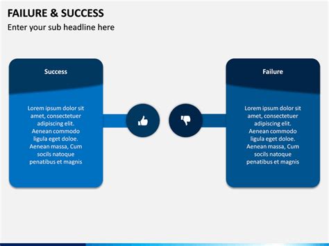Failure And Success Powerpoint Template