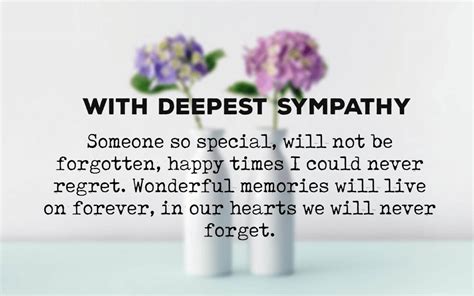 Sympathy Messages And Condolence Quotes With Images