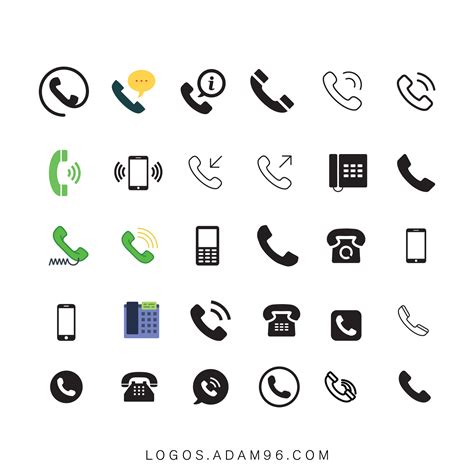 Download Free Telephone Icons Logo Vector Png Pdf In 2022 Business