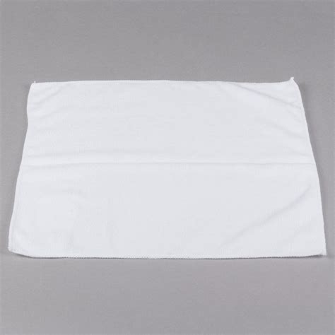 16 X 16 White Microfiber Cleaning Cloth 12pack