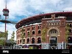 Espagne, Barcelone, les Arènes, une ancienne plaza de toros (arènes ...