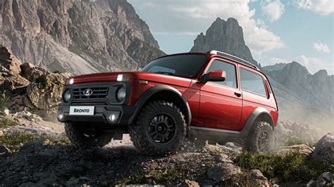 Lada Niva Bronto X El Todoterreno Vuelve Con Interior M S Moderno Y Confortable Autof Cil