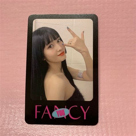Twice Momo Official Photocard 7th Mini Album Fancy You Photo Card Only