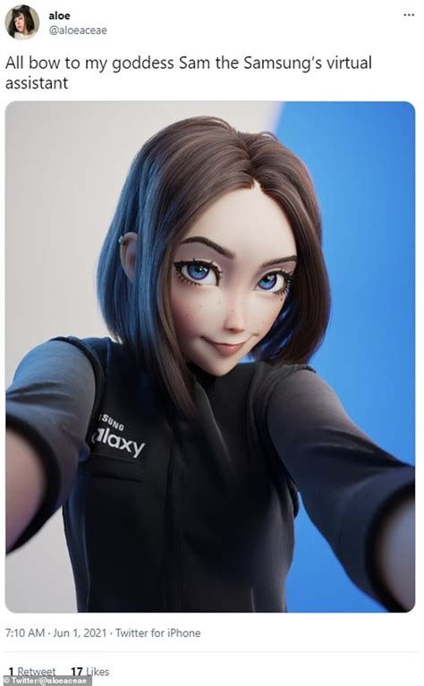 Samsungs New Virtual Assistant Leaks Showing A Pixar Like Character