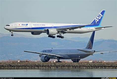 Ja791a Ana All Nippon Airways Boeing 777 300er At San Francisco