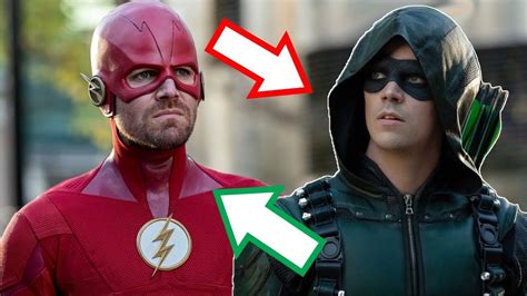 The Flash And Green Arrow Swap Lives The Flash 5x09 Elseworlds