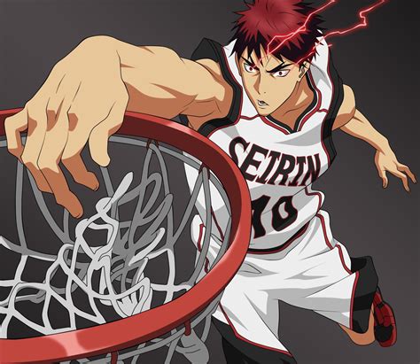 Anime Kurokos Basketball Taiga Kagami 1080p Wallpaper Hdwallpaper