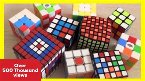 Rubiks Cube Patterns 3x3 4x4 And Up Youtube
