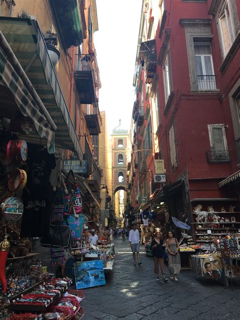 Street In Naples Italy Rpics