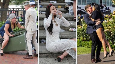 Melbourne Cup Photos Wild Post Race Antics Caught On Camera Daily Telegraph