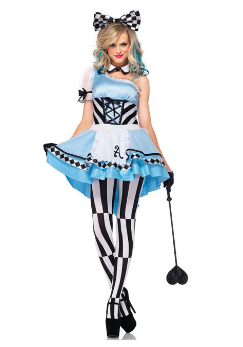 Adult Alice In Wonderland Costumes Deep Open Pussy