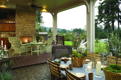 French Country Elegance Traditional Porch Portland By Alan