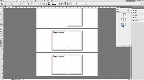 Indesign Tutorial Using Master Pages To Create Templates Hd Youtube