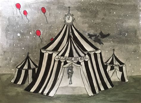 Night Circus Fan Art By Rachel Herondale Night Circus Circus Art